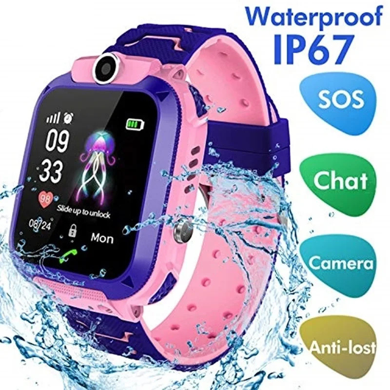 Smartwatch Digital Watches For Boys - 2G Smart Watch voor kinderen SOS-oproep