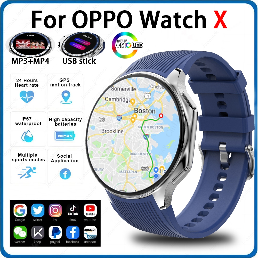 Timex Watches Smartwatch - OPPO Horloge X AMOLED 32 GB
