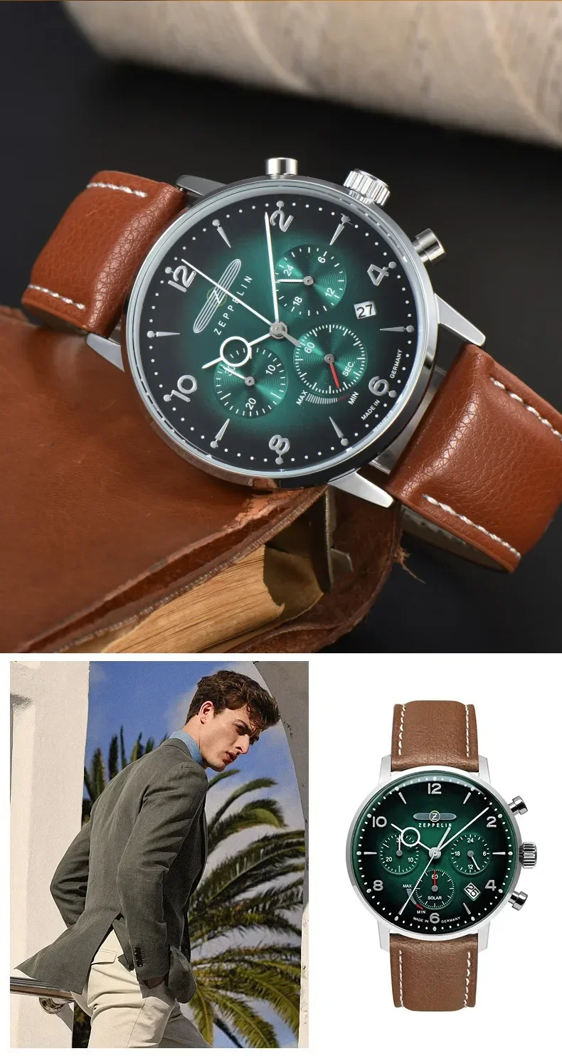 Smartwatch Trending Watches For Men - Multifunctioneel Zeppelin heren automatisch chronograaf quartz