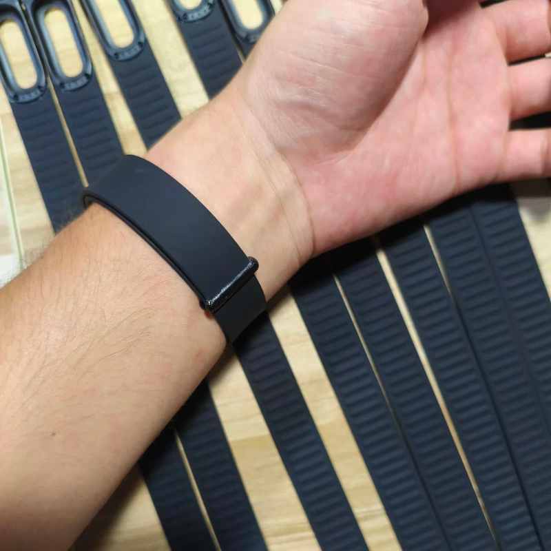 Silicone Sport Band - Effen kleur zachte horlogeband voor Google
