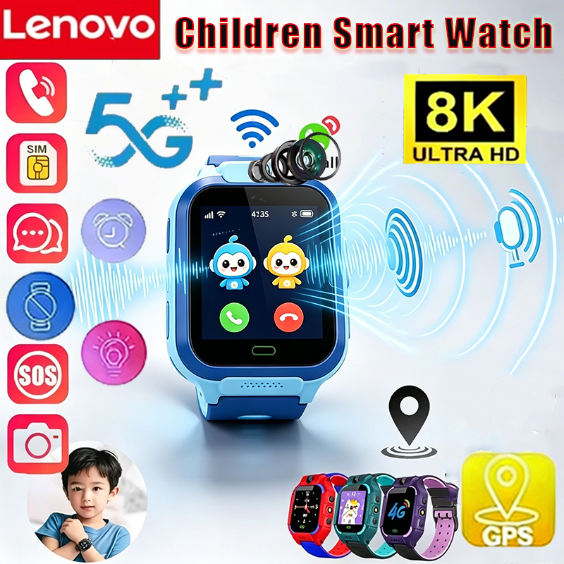 Smartwatch Watches For Kid Boy With Gps - Lenovo 8KHD NIEUW 5G Waterdichte Smartwatch