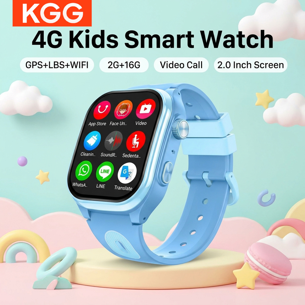 Smartwatch Watches For Kids With Gps - 4G Smartwatch Kinderen 2.0 Inch HD