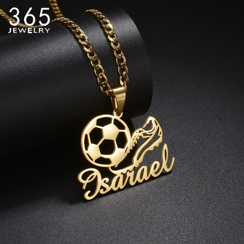 Smartwatch Sports Watches For Men - Aangepaste Naam Ketting Voetbal Sport Stijl