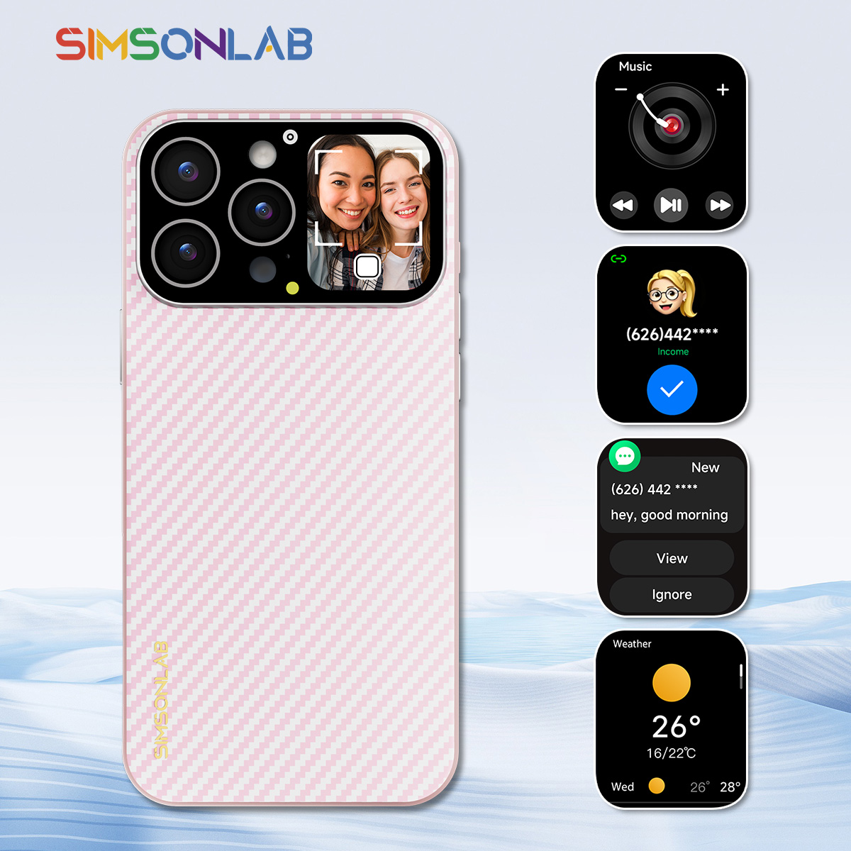 Smartwatch Watches That Connect To Iphone - Nieuwe smartphonehoes voor iPhone Bluetooth-verbinding Touchscreen
