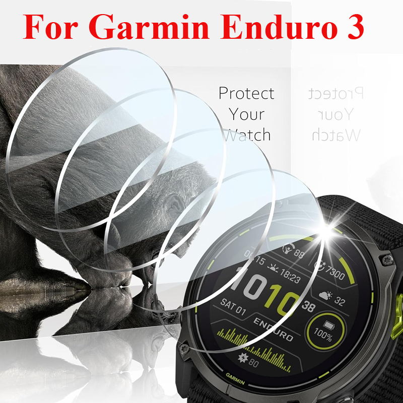 Smart Watch Screen Protector - Gehard glasfilms voor Garmin Enduro 3