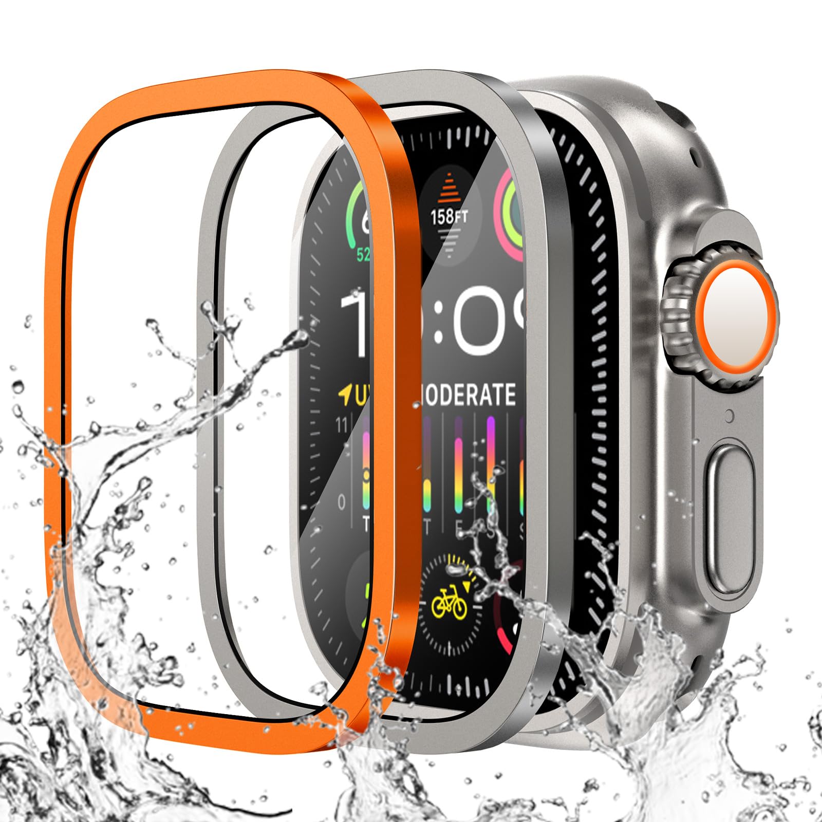 Smartwatch Watches Gift For Men - Gehard glas voor Apple Watch Ultra
