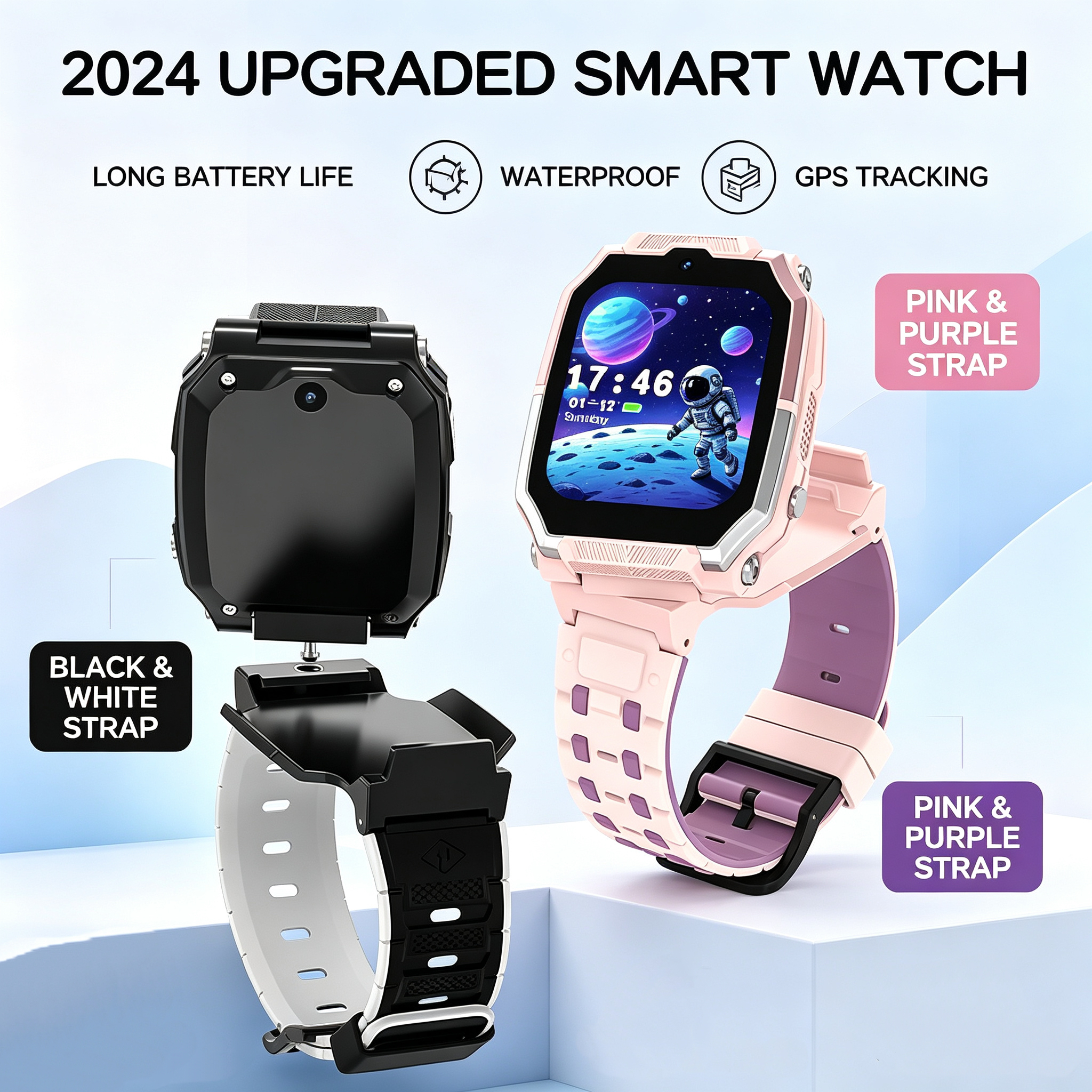 Smartwatch Watches For Kid Boy With Gps - 2026 Nieuwe Kids 4G Simkaart Smartwatch