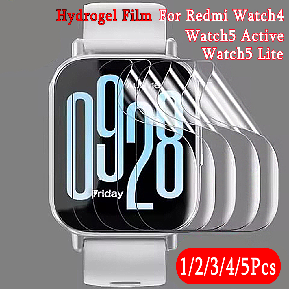 Watch Redmi - 1-5 stuks horlogehydrogelfilm voor Xiaomi Redmi