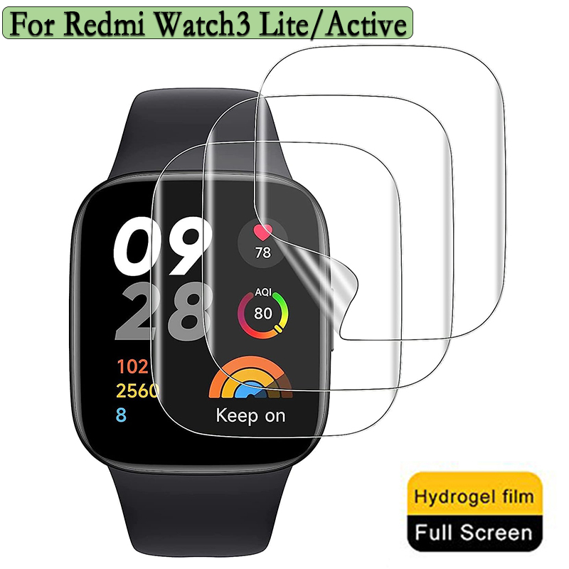 Smart Watch Screen Protector - 3/6 stks Hydrogel Beschermfolie Voor Redmi