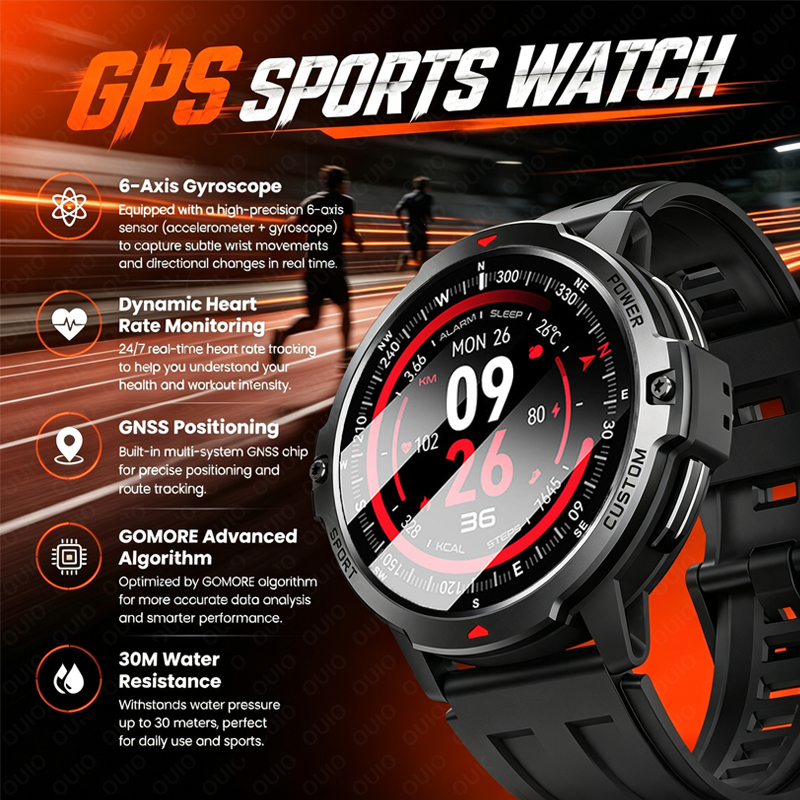 Timex Watches Smartwatch - GPS Smartwatch Real-Time Tracking 1.46