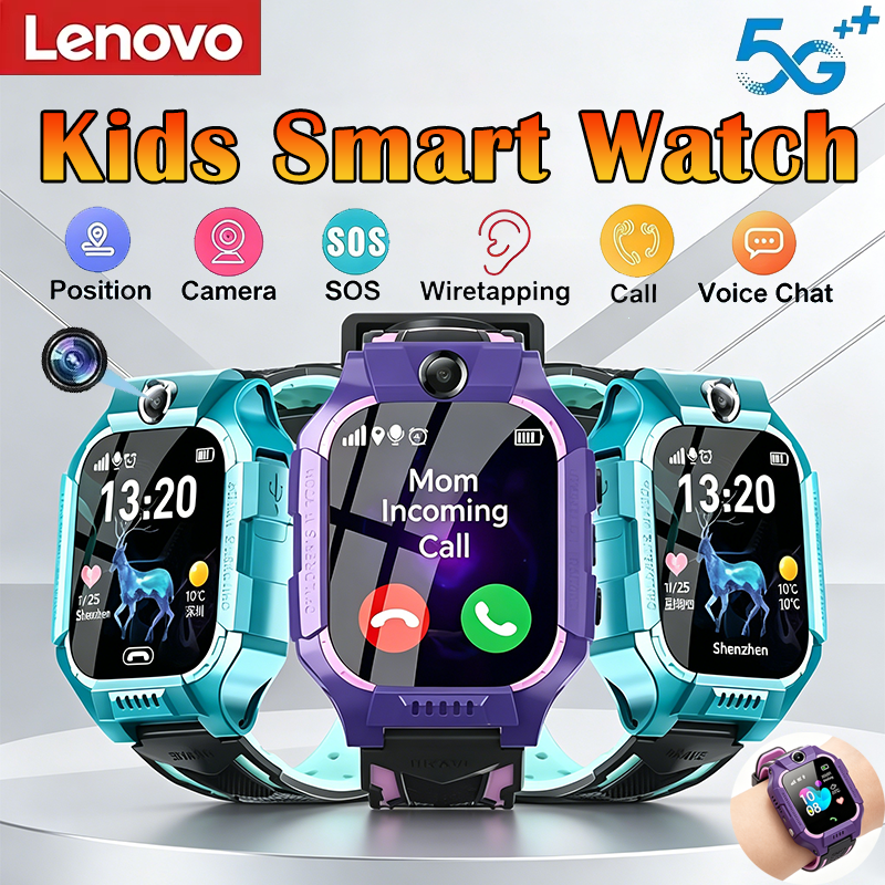 Smartwatch Watches For Kids With Gps - Lenovo 2026 Nieuwe 5G Waterdichte Smartwatch