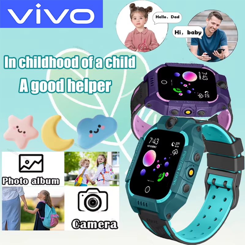 Smartwatch Watches For Kids With Gps - VIVO Kids 5G Smartwatch SOS GPS