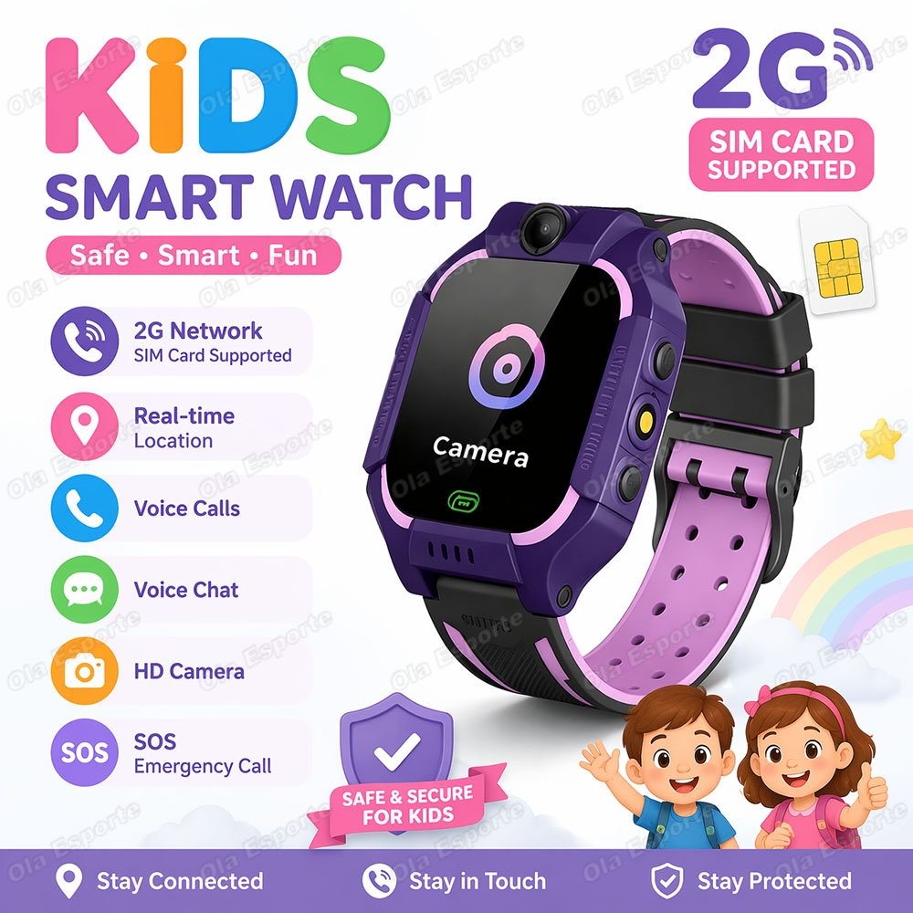 Smartwatch Watches For Kid Boy With Gps - Kids Smartwatch SIM-kaart GPS Camera Videogesprek