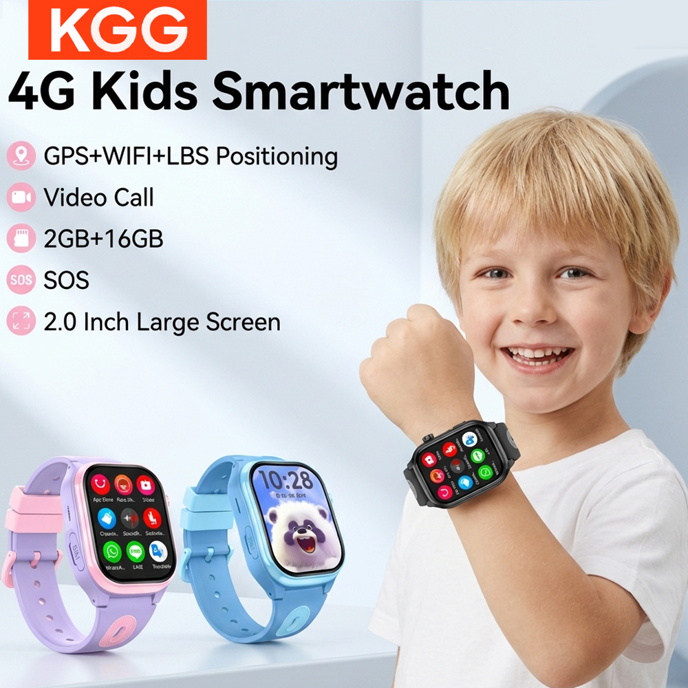 Smartwatch Watches For Kid Boy With Gps - Smartwatch Kinderen 4G GPS WIFI Videogesprek