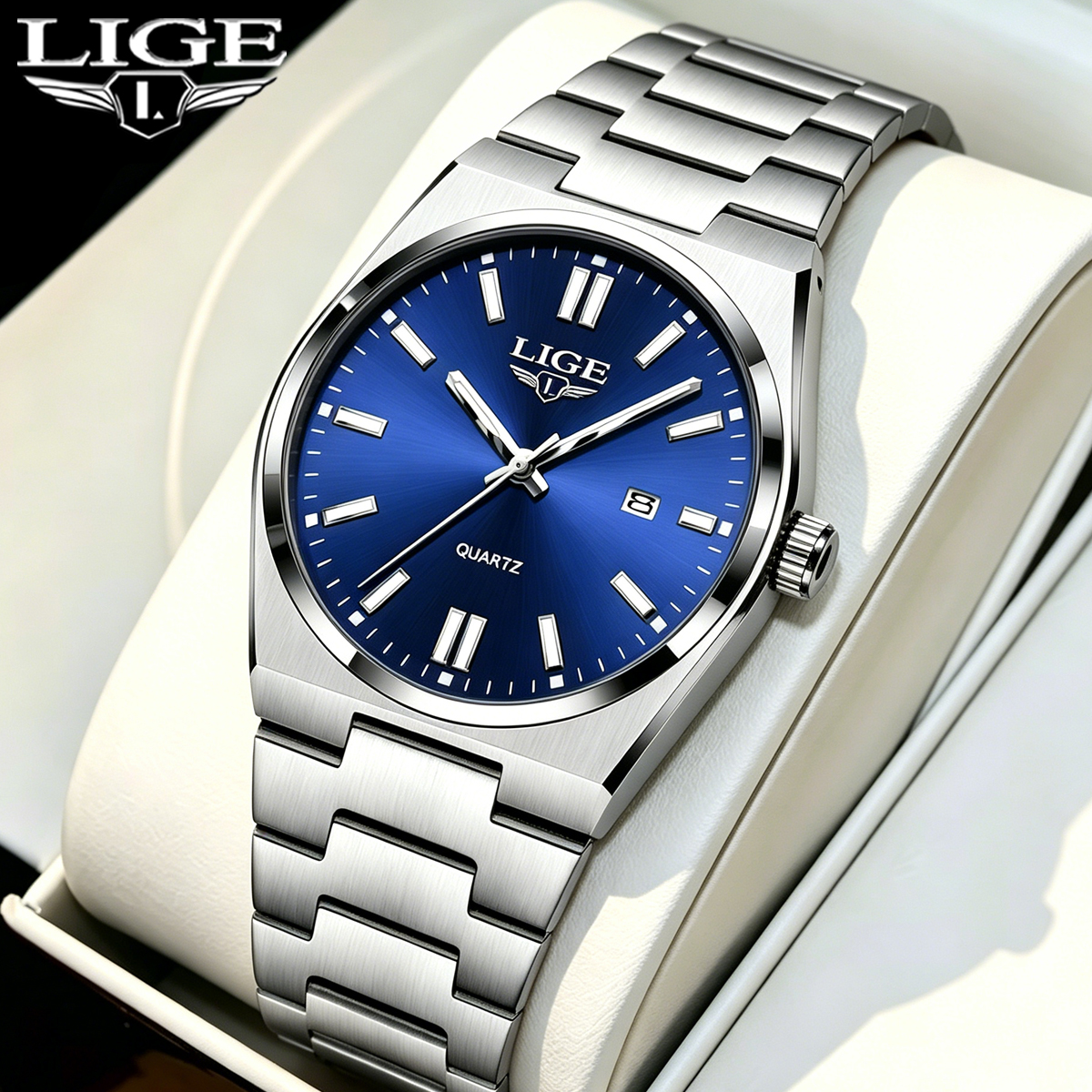 Smartwatch Sports Watches For Men - LIGE Herenhorloges Staal Sport Mode Origineel