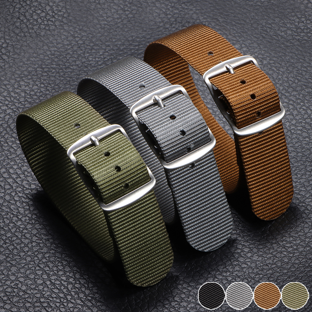 Smartwatch Army Watches For Men - 20 mm sport nylon horlogeband voor