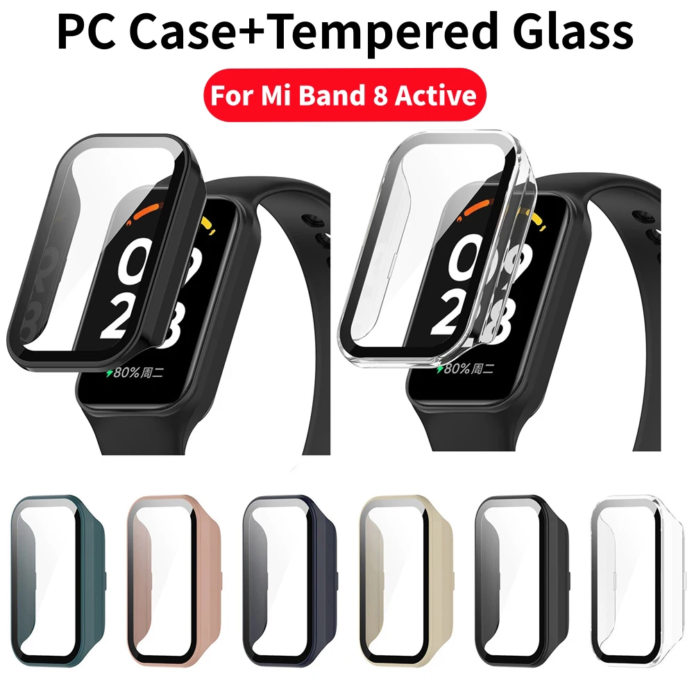 Watch Redmi - Pc Case + Gehard Glas Voor