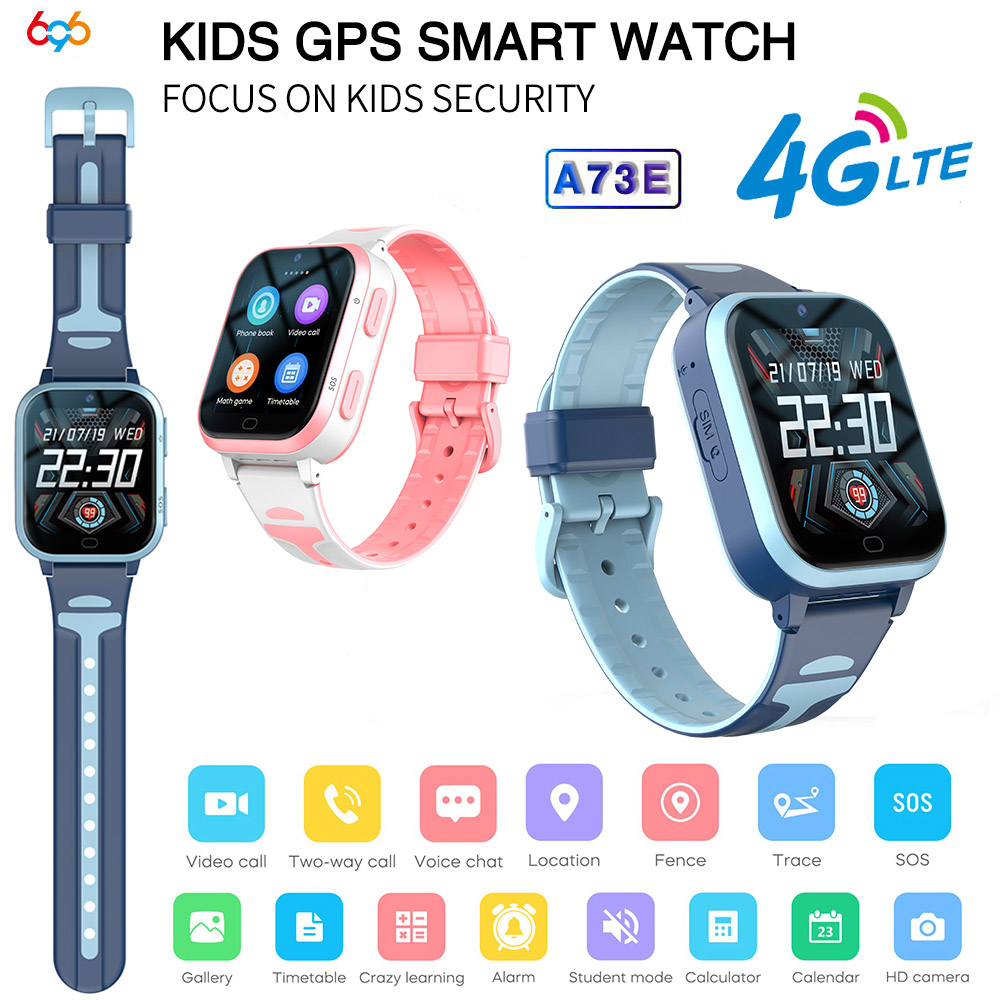 Smartwatch Watches For Kids With Gps - 696 Nieuwe 4G Video-oproep Kinderen Smart