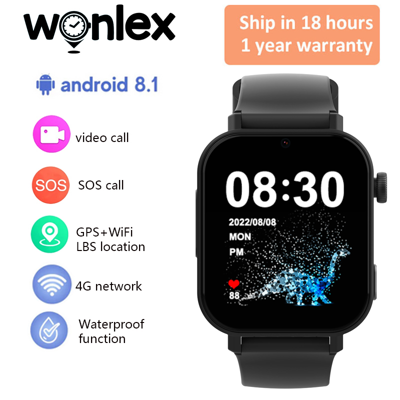 Smartwatch Watches For Kids With Gps - Wonlex KT36 4G Smart Watch Kinderen