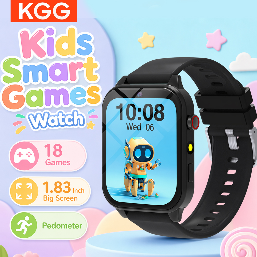 Smartwatch Digital Watches For Boys - Smartwatch Kinderspellen Stap- en slaapmonitoring Wekker