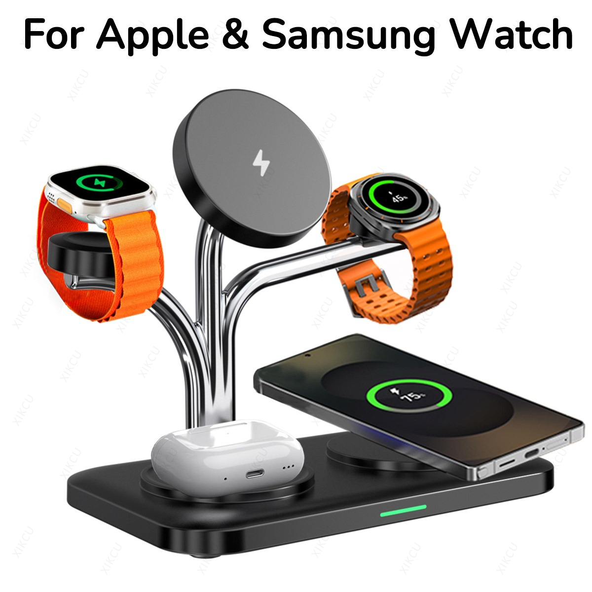 Smartwatch Apple Watch - 5 IN 1 magnetische draadloze oplader
