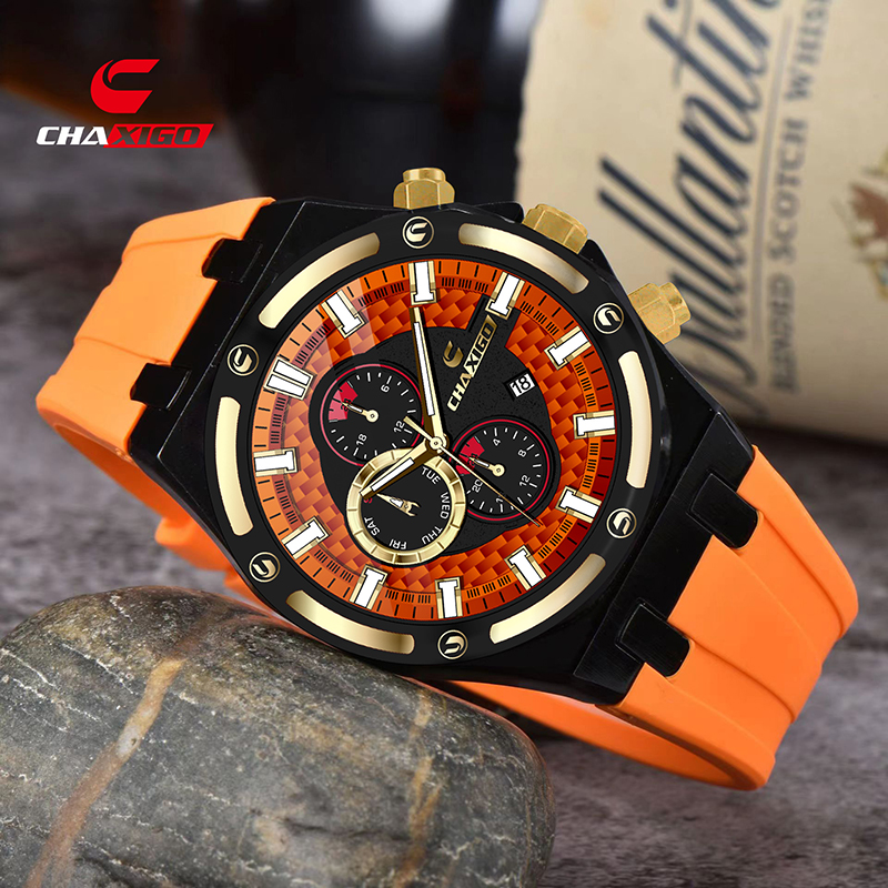 Smartwatch Trending Watches For Men - Herenhorloge Sportmode Trend Chronograaf Kalender Nachtlampje