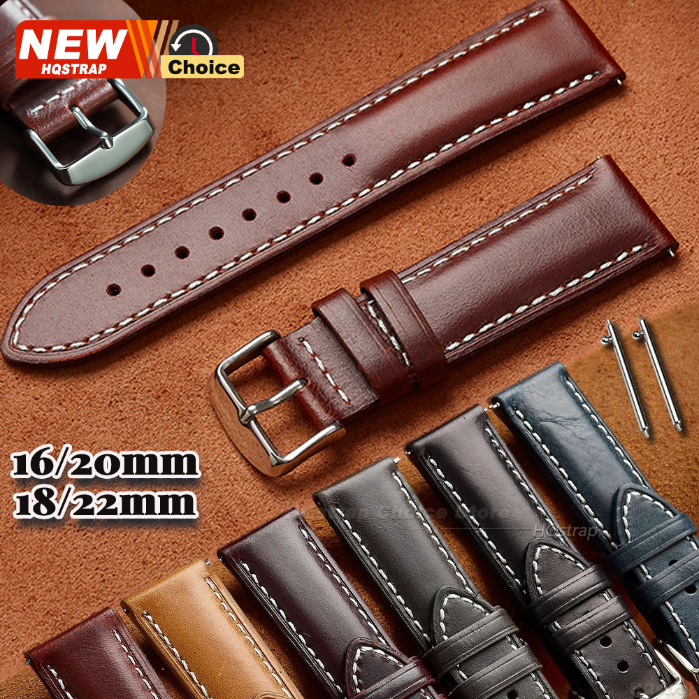 Watches Rolex Smartwatch - Nieuwe Olie Wax Band 16mm 18mm