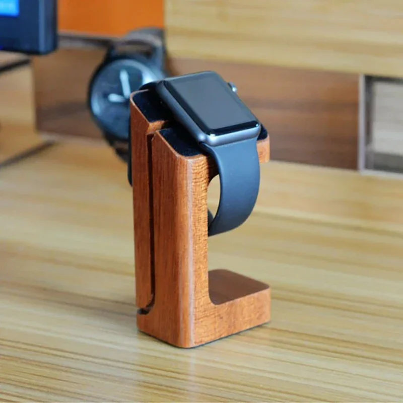 Houten Apple Watch-opladerstan - Smartwatch Apple Watch recensie en prijs