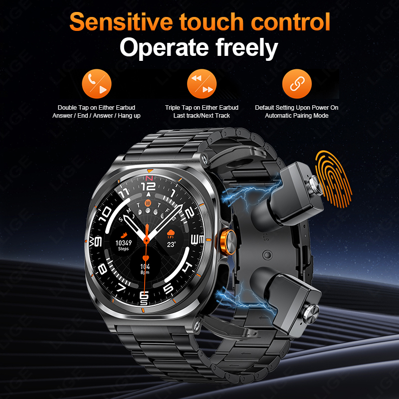 LUIK 2025 Horloge Draadloze Ko - Smartwatch Running Watches For Men recensie en prijs