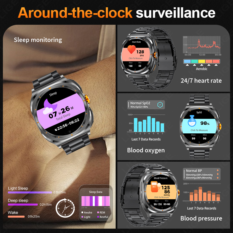 LUIK 2025 Horloge Draadloze Ko - Smartwatch Running Watches For Men recensie en prijs