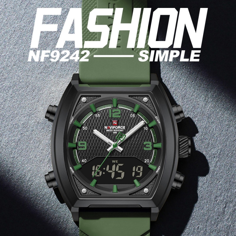 NAVIFORCE Herenhorloge met dub - Analog Quartz Watch recensie en prijs