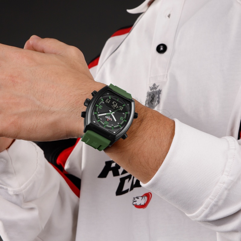 NAVIFORCE Herenhorloge met dub - Analog Quartz Watch recensie en prijs