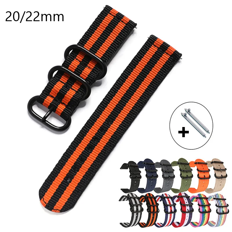 20 mm 22 mm universele nylon h - Smartwatch Army Watches For Men recensie en prijs