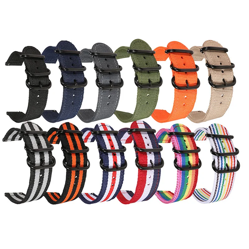 20 mm 22 mm universele nylon h - Smartwatch Army Watches For Men recensie en prijs