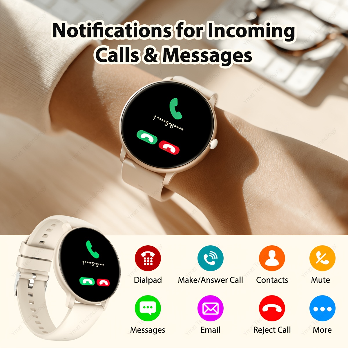 Nieuwe Vertrek Smartwatch 2025 - Smartwatch Watches That Connect To Iphone recensie en prijs