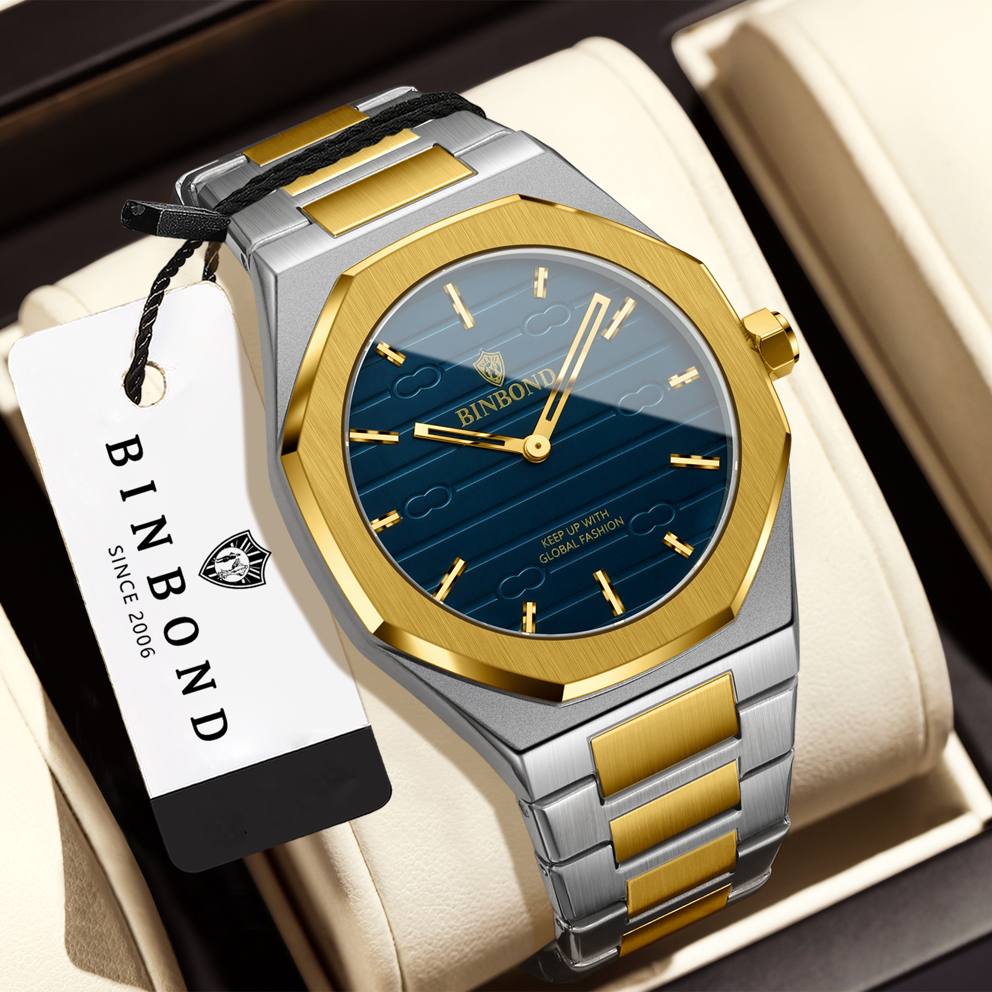 BINBOND Luxe Vintage Quartz Ho - Smartwatch Sports Watches For Men recensie en prijs