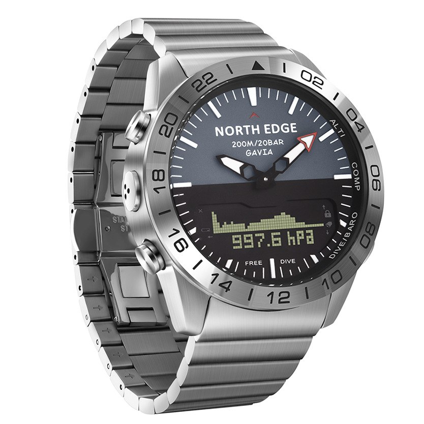 NORTH EDGE Luxe heren smartwat - Smartwatch Army Watches For Men recensie en prijs