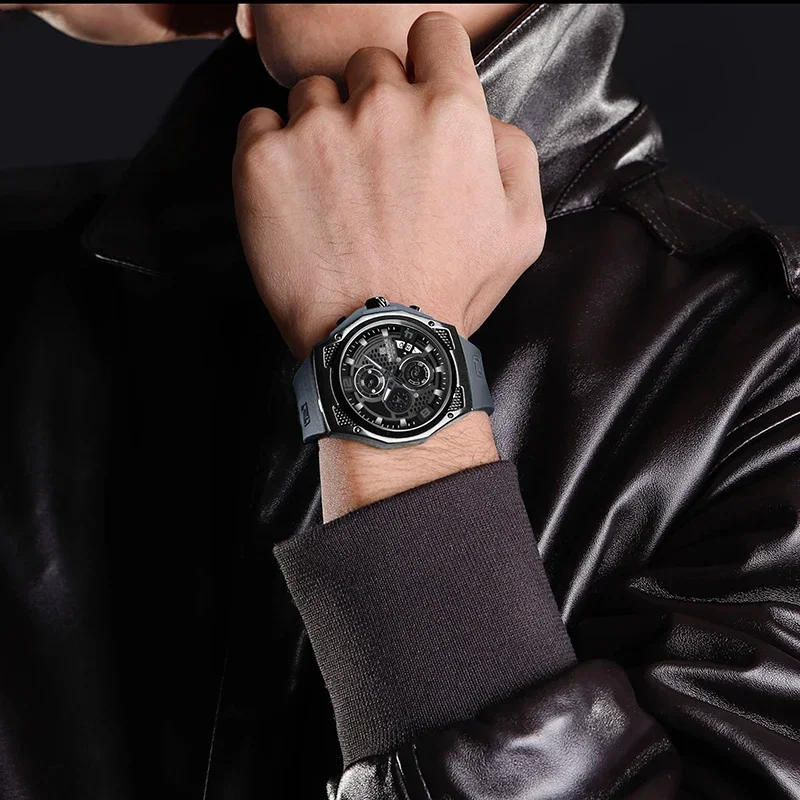 Naviforce Nf 8051T Luxe Herenh - Silicone Sport Band recensie en prijs