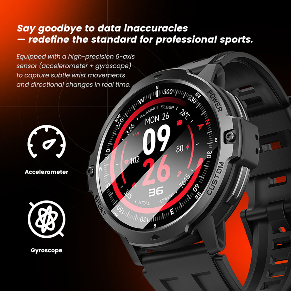 Outdoor GPS Sport SmartWatch I - Smartwatch Running Watches For Men recensie en prijs