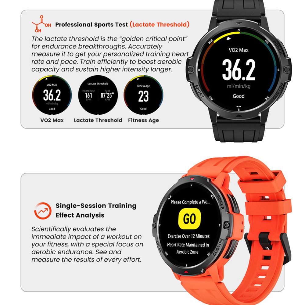 Outdoor GPS Sport SmartWatch I - Smartwatch Running Watches For Men recensie en prijs