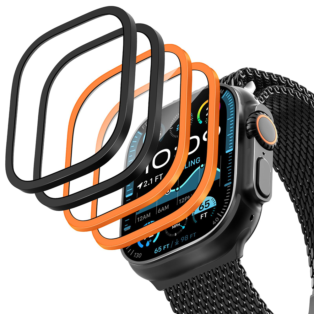 2 STKS Titanium Metalen Frame  - Smartwatch Watches Gift For Men recensie en prijs
