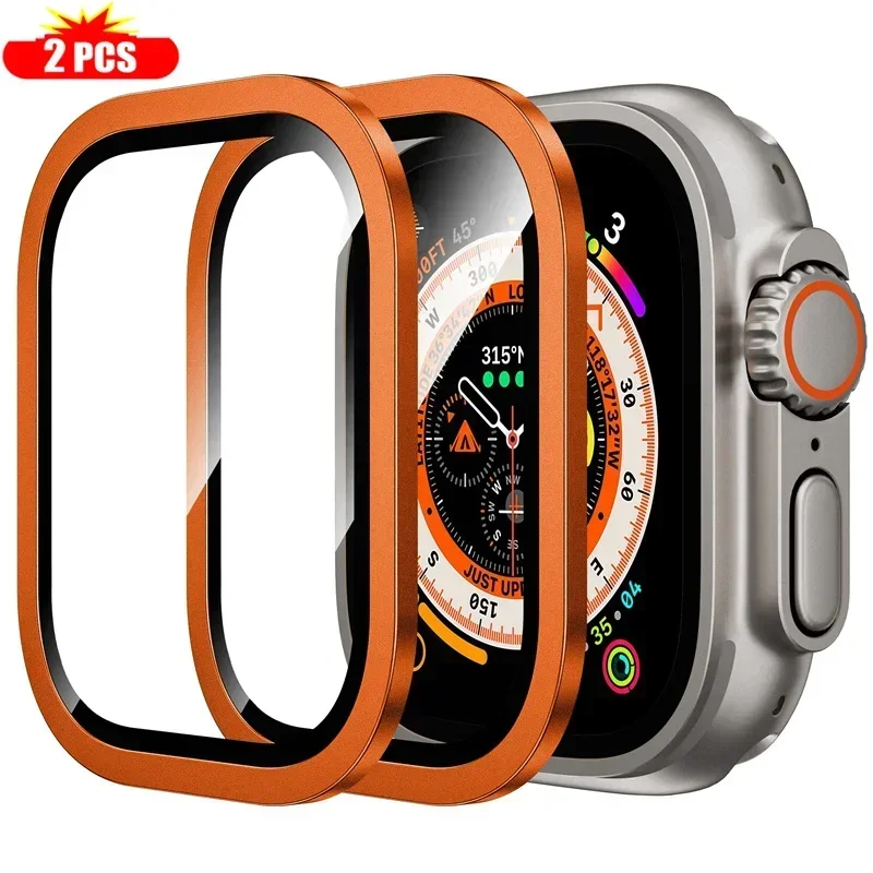 2 STKS Titanium Metalen Frame  - Smartwatch Watches Gift For Men recensie en prijs