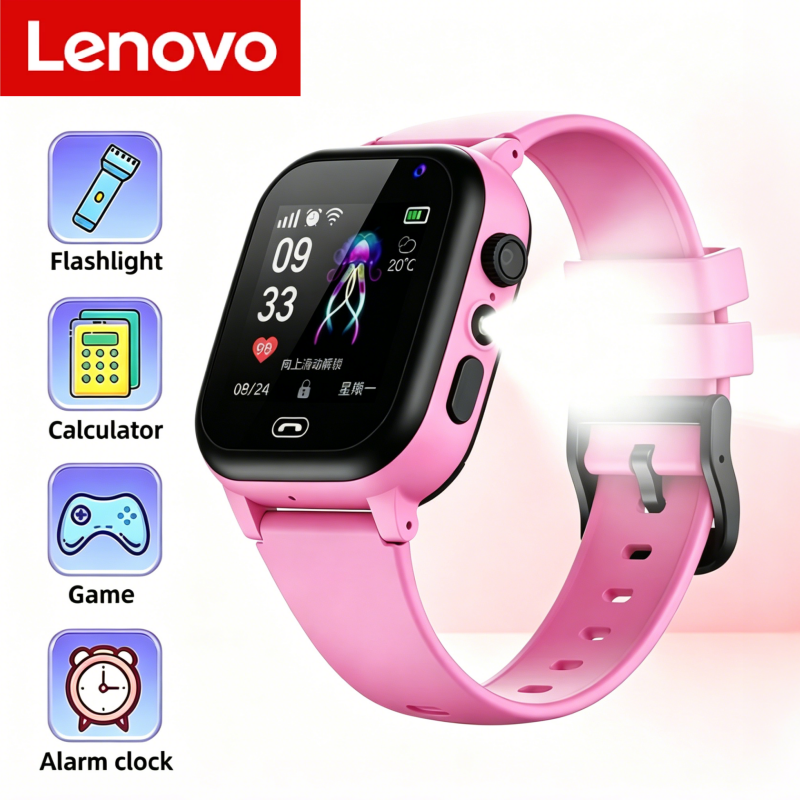 Lenovo Kids Smart Watch 4G SIM - Smartwatch Watches For Kids With Gps recensie en prijs