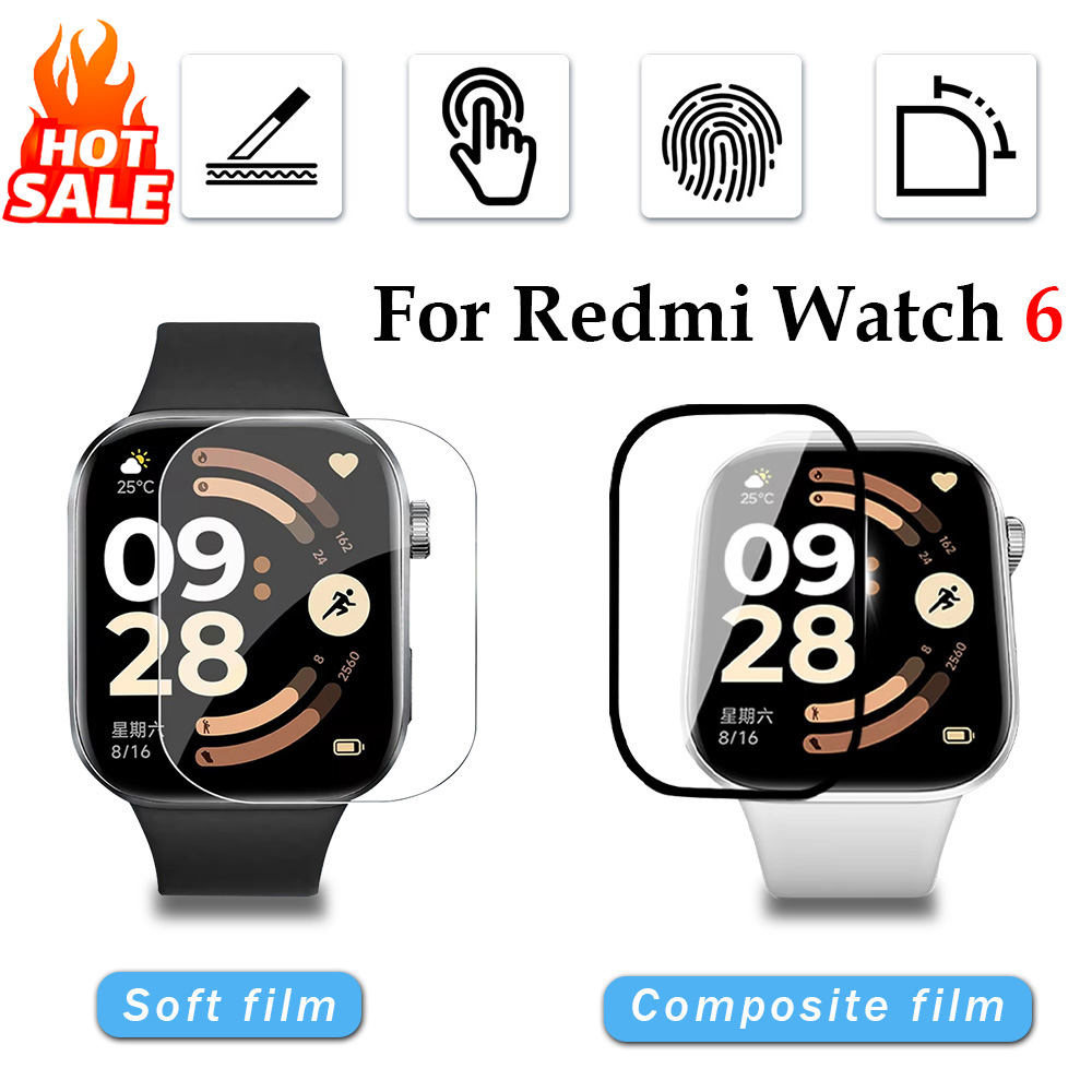 1-5 Stuks Zachte Film voor Xia - Watch Redmi recensie en prijs