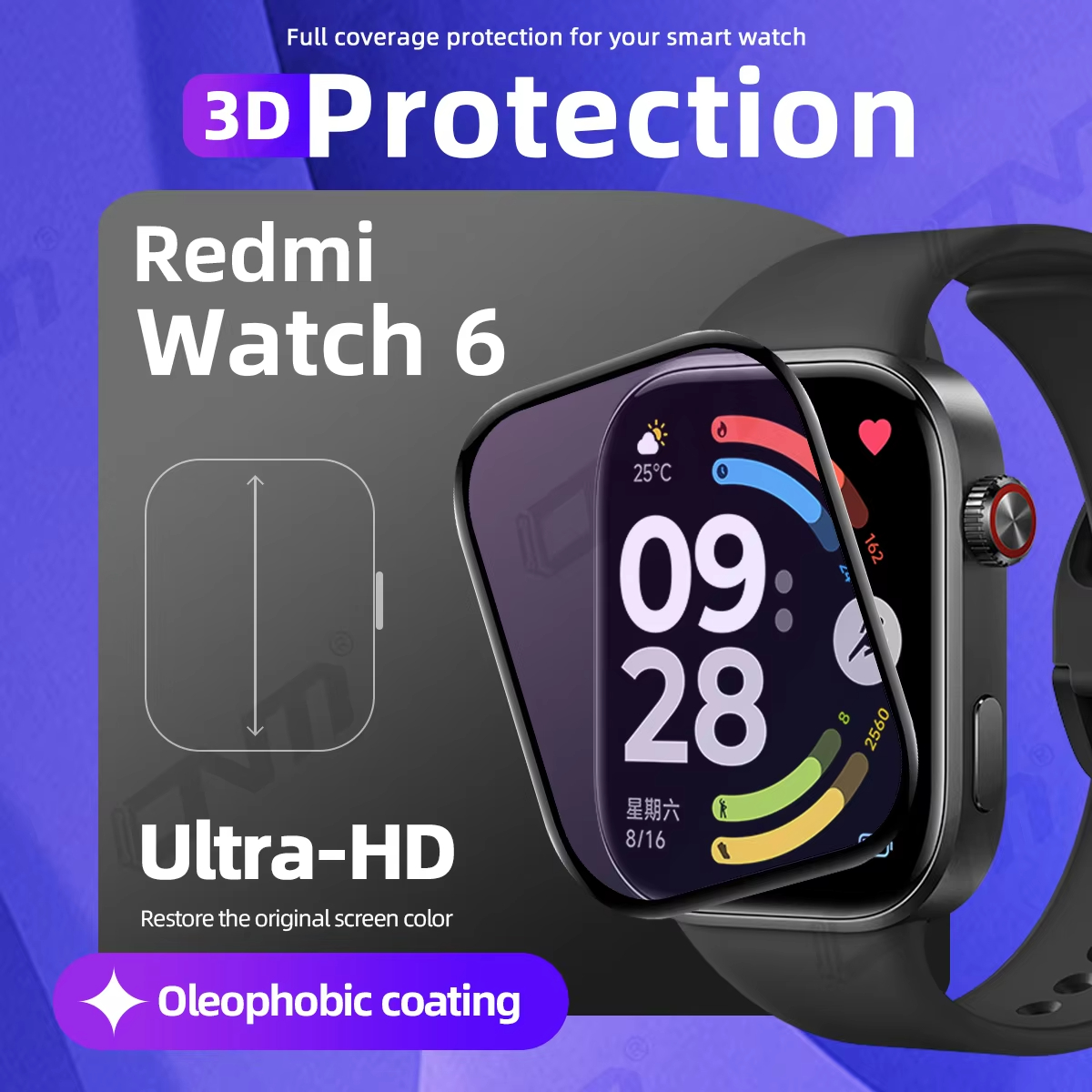 1-5 Stuks Zachte Film voor Xia - Watch Redmi recensie en prijs