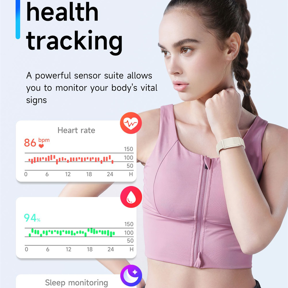 Sport Schermloze slimme armban - Couple Watches Smartwatch recensie en prijs