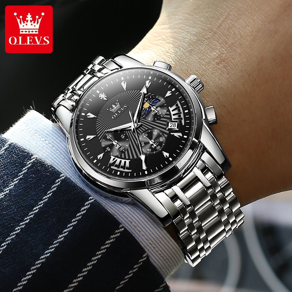 OLEVS herenhorloges trend mode - Smartwatch Trending Watches For Men recensie en prijs