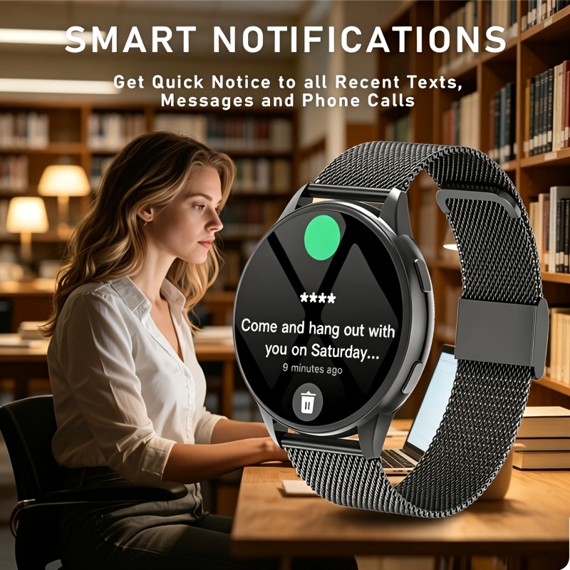 Nieuwe grote scherm ronde spor - Couple Watches Smartwatch recensie en prijs