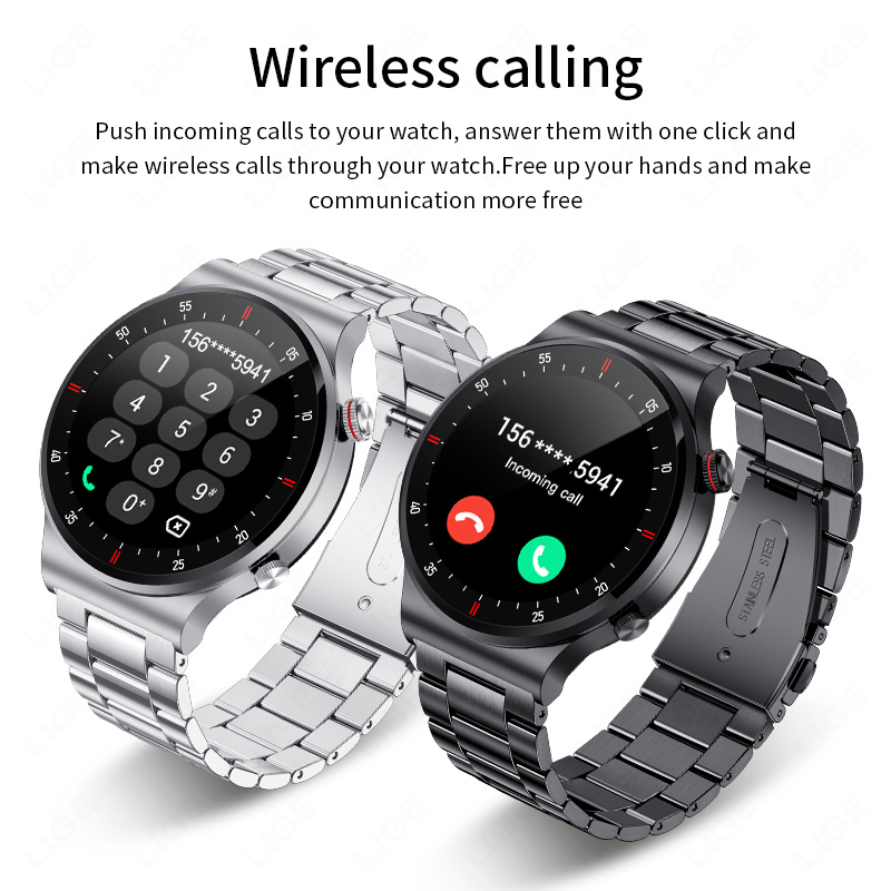 LIGE 2026 NFC Smartwatch Heren - Smartwatch Watches Gift For Men recensie en prijs