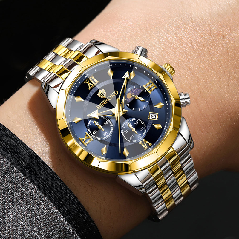 BINBOND Authentiek herenhorlog - Smartwatch Trending Watches For Men recensie en prijs